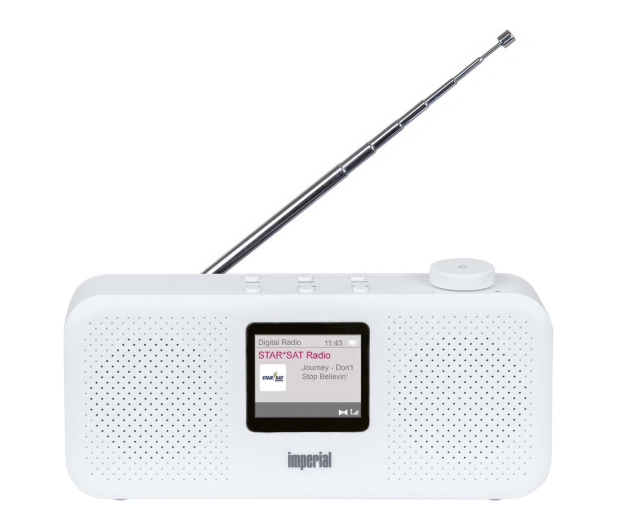 IMPERIAL Imperial DABMAN 16 DAB+ / FM Stereo Radio White - 1535009 - zdjęcie 3